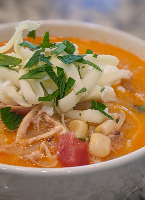 Chicken Enchilada Soup