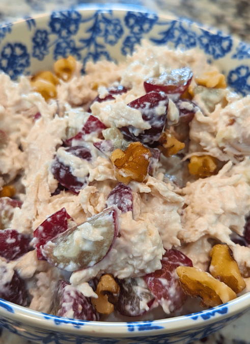 Chicken Salad with Grapes and Nuts