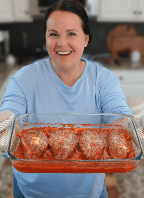 Cheesy Sausage Boats